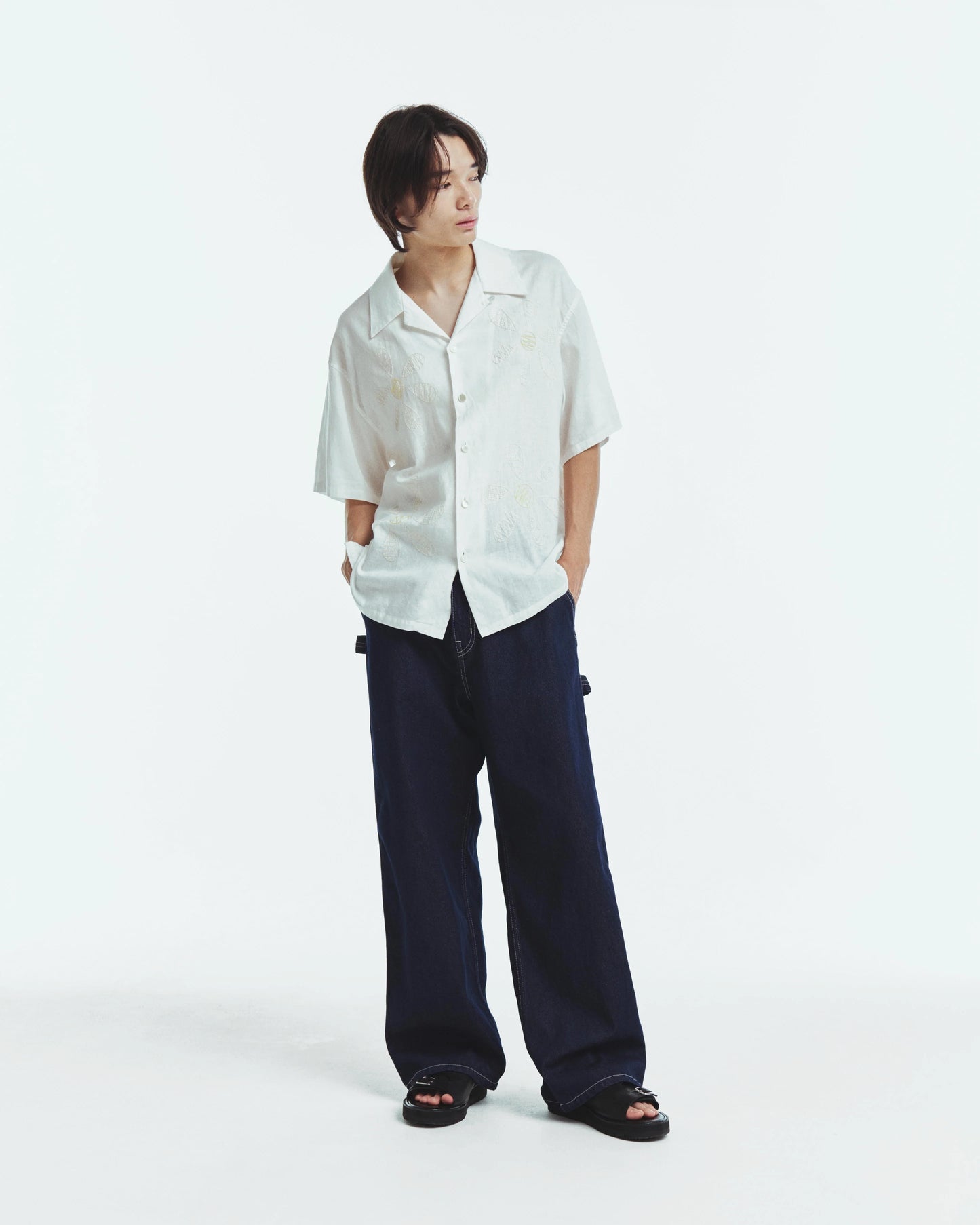 W-Strap Painter Pants - 11oz Denim OW - Indigo