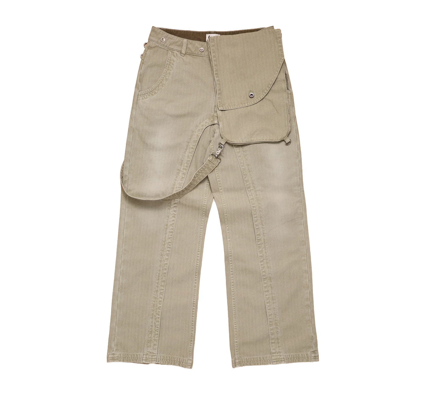 Herringbone Tote Pant