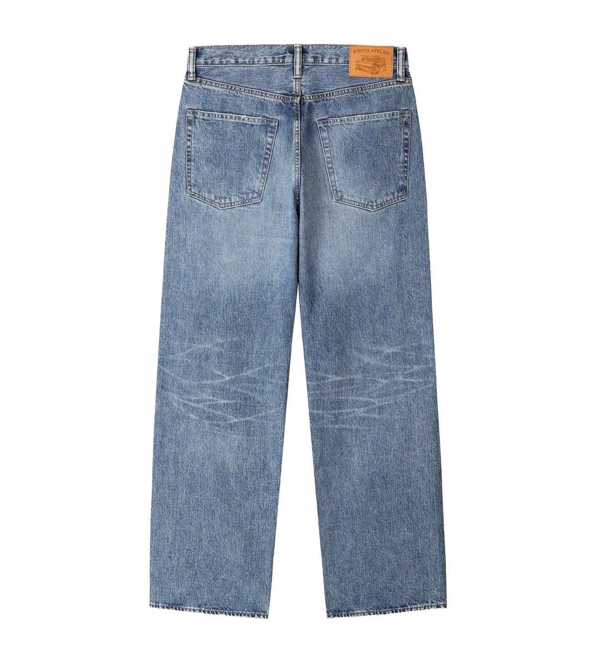 Zimbabwe Greencast Indigo Selvedge Denim Pants - Light Fade