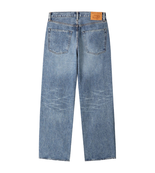 Zimbabwe Greencast Indigo Selvedge Denim Pants - Light Fade