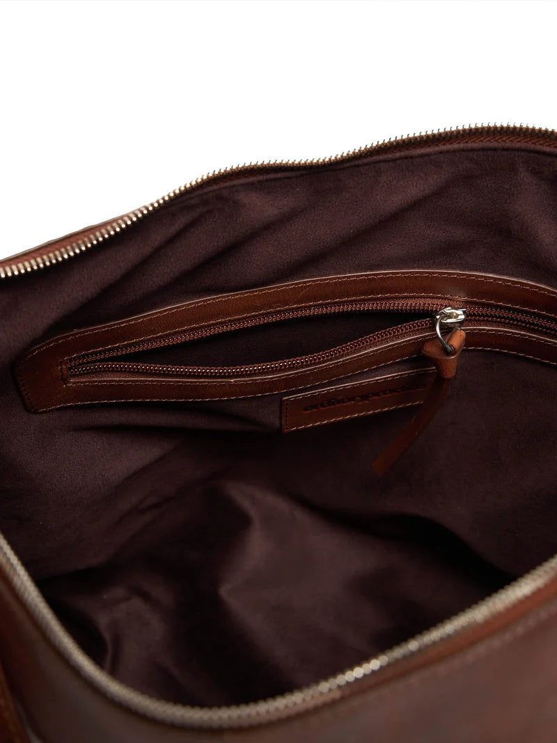 Drift Bag - Aged Brown Leather