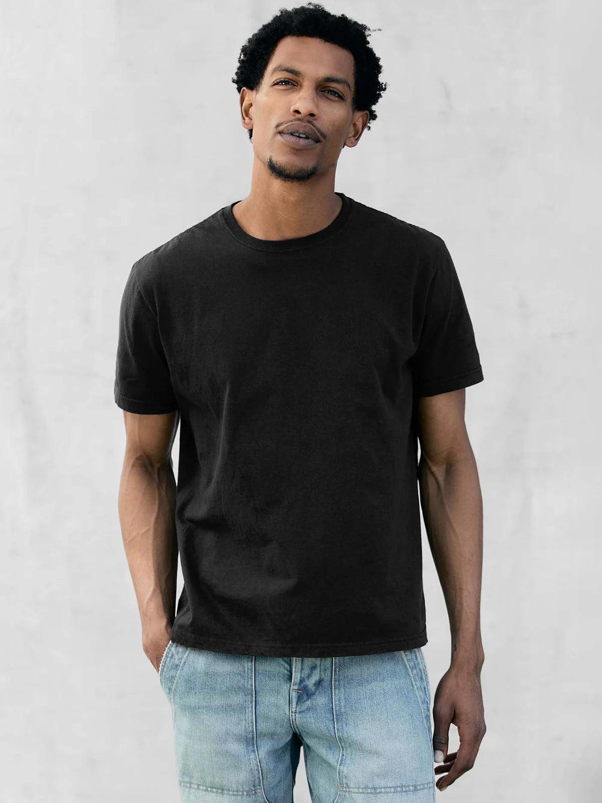 The Cotton Project Tee - Faded Black