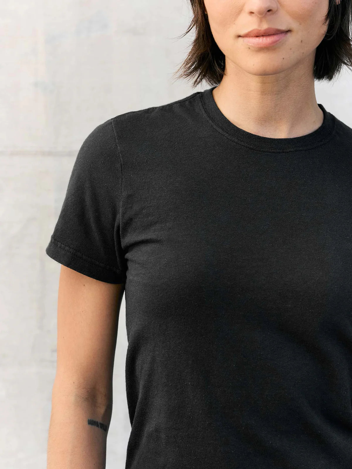 The Cotton Project Tee - Faded Black