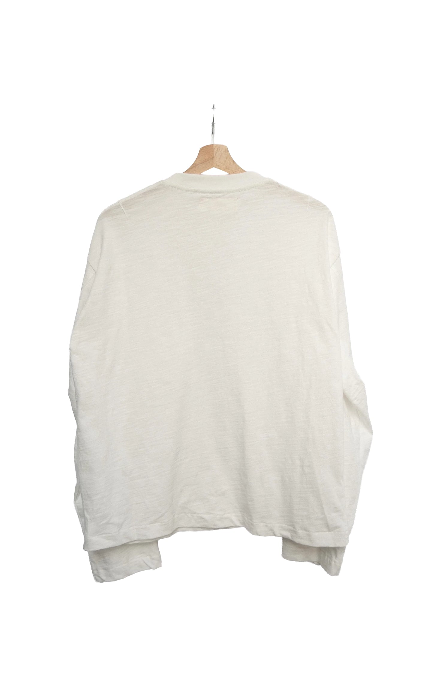 Slub Long Sleeve - White
