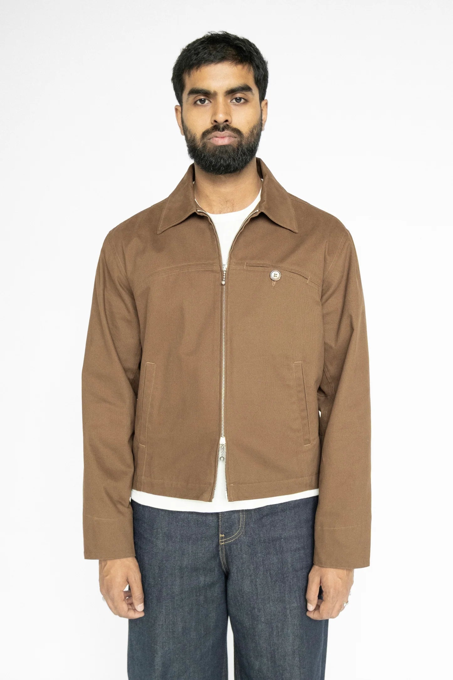 Stan Twill Jacket - Tobacco