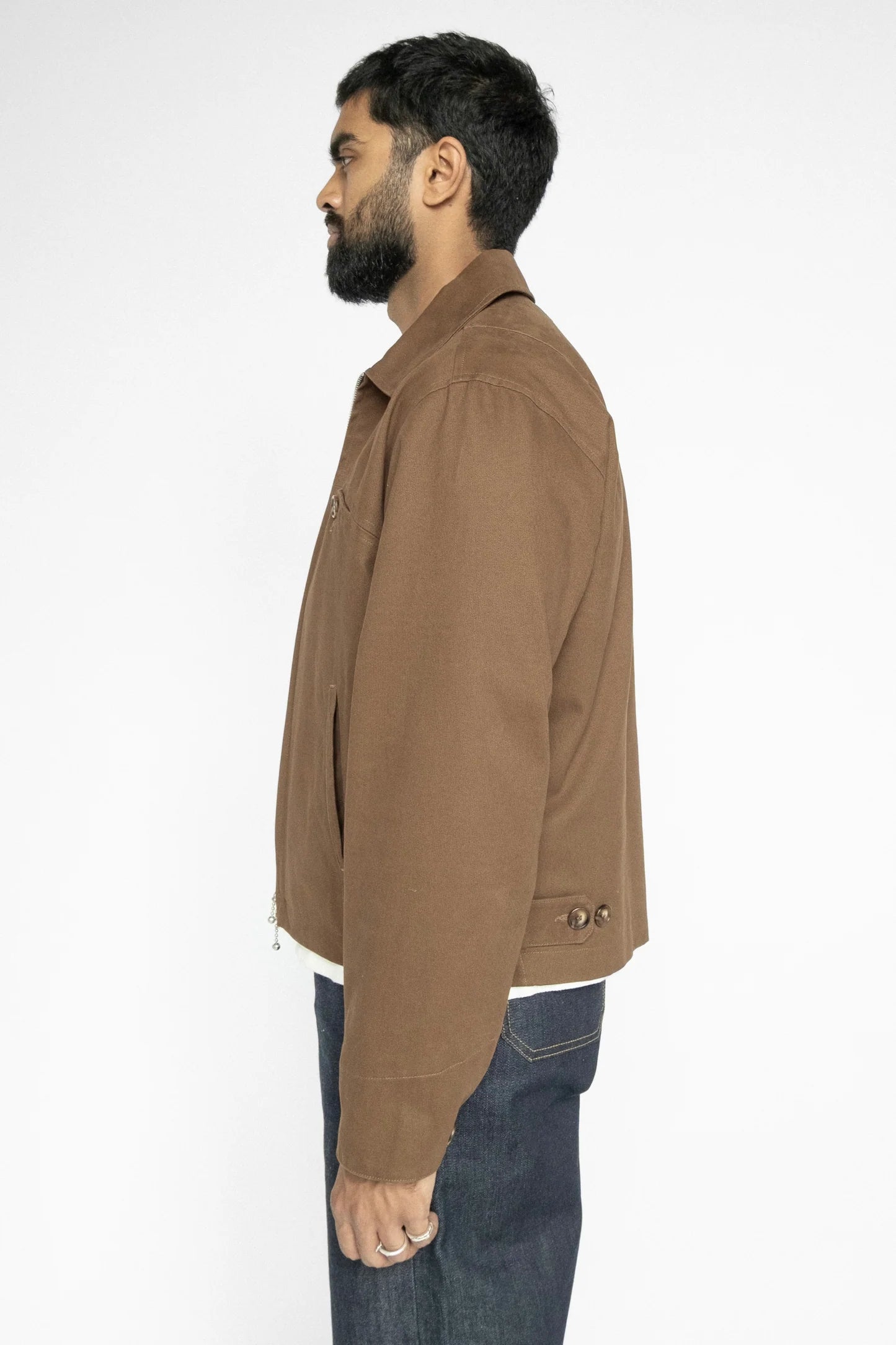 Stan Twill Jacket - Tobacco