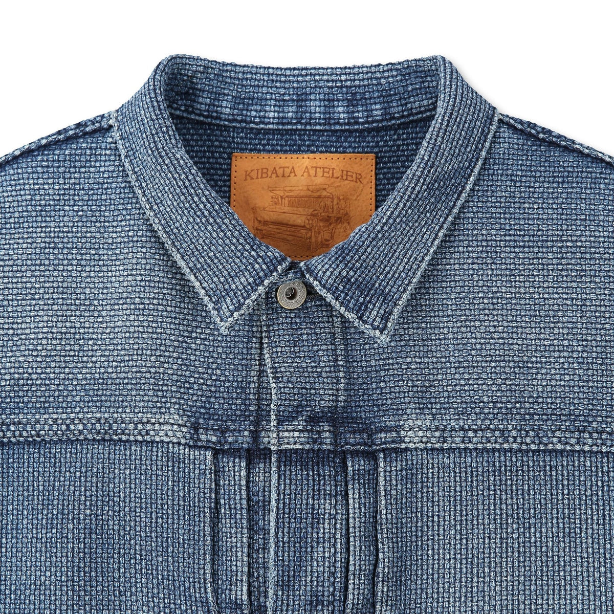 WWII Sashiko Jacket - Indigo Light Fade