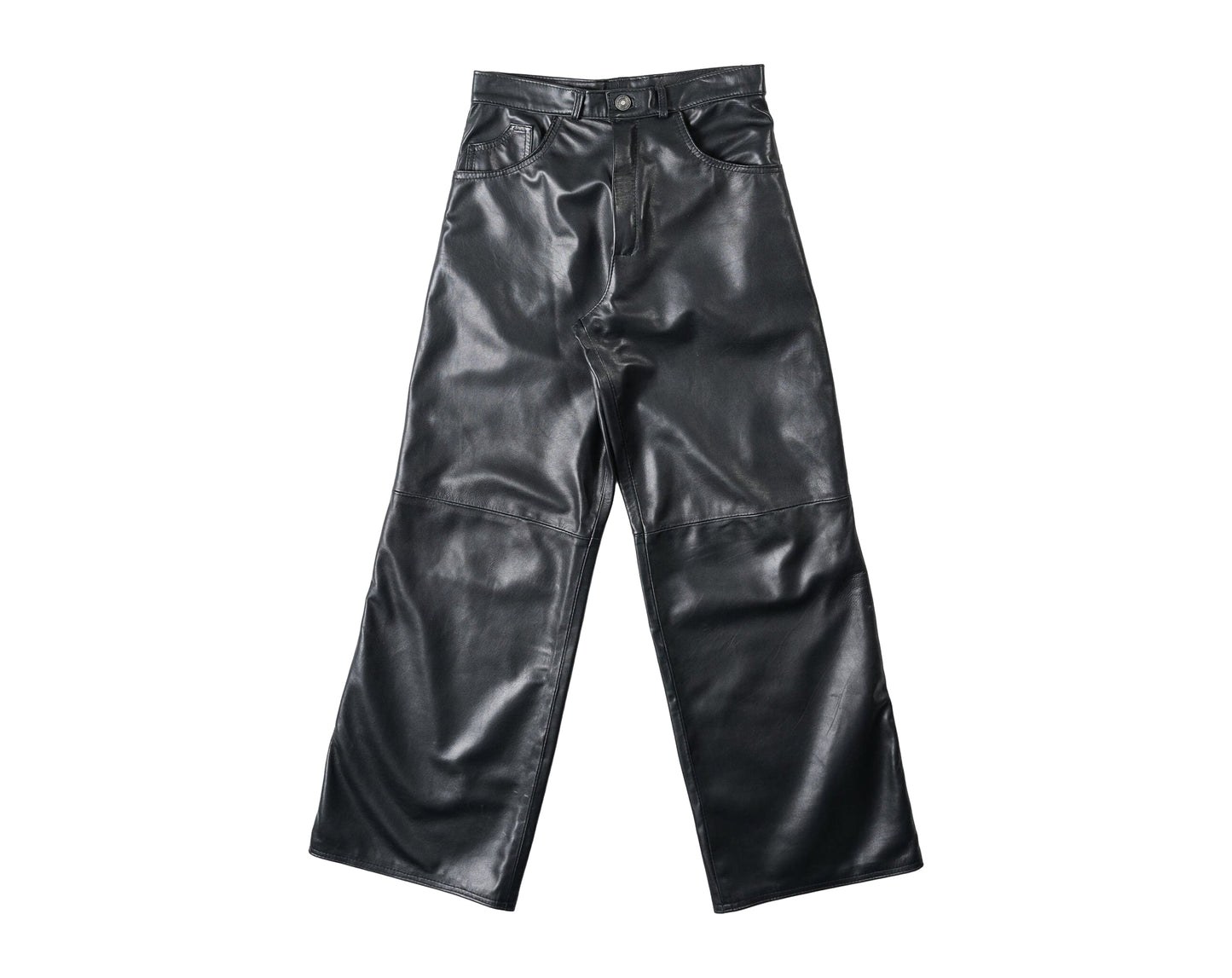 Black Leather Pants