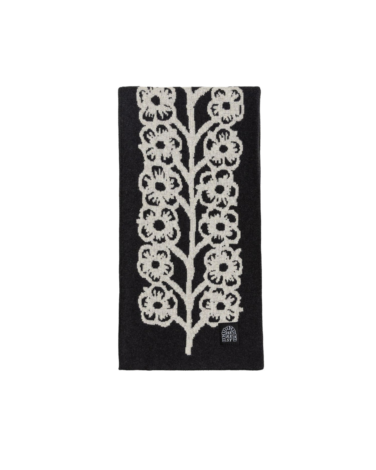 Verdure Scarf — Charcoal