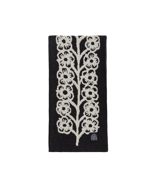 Verdure Scarf — Charcoal