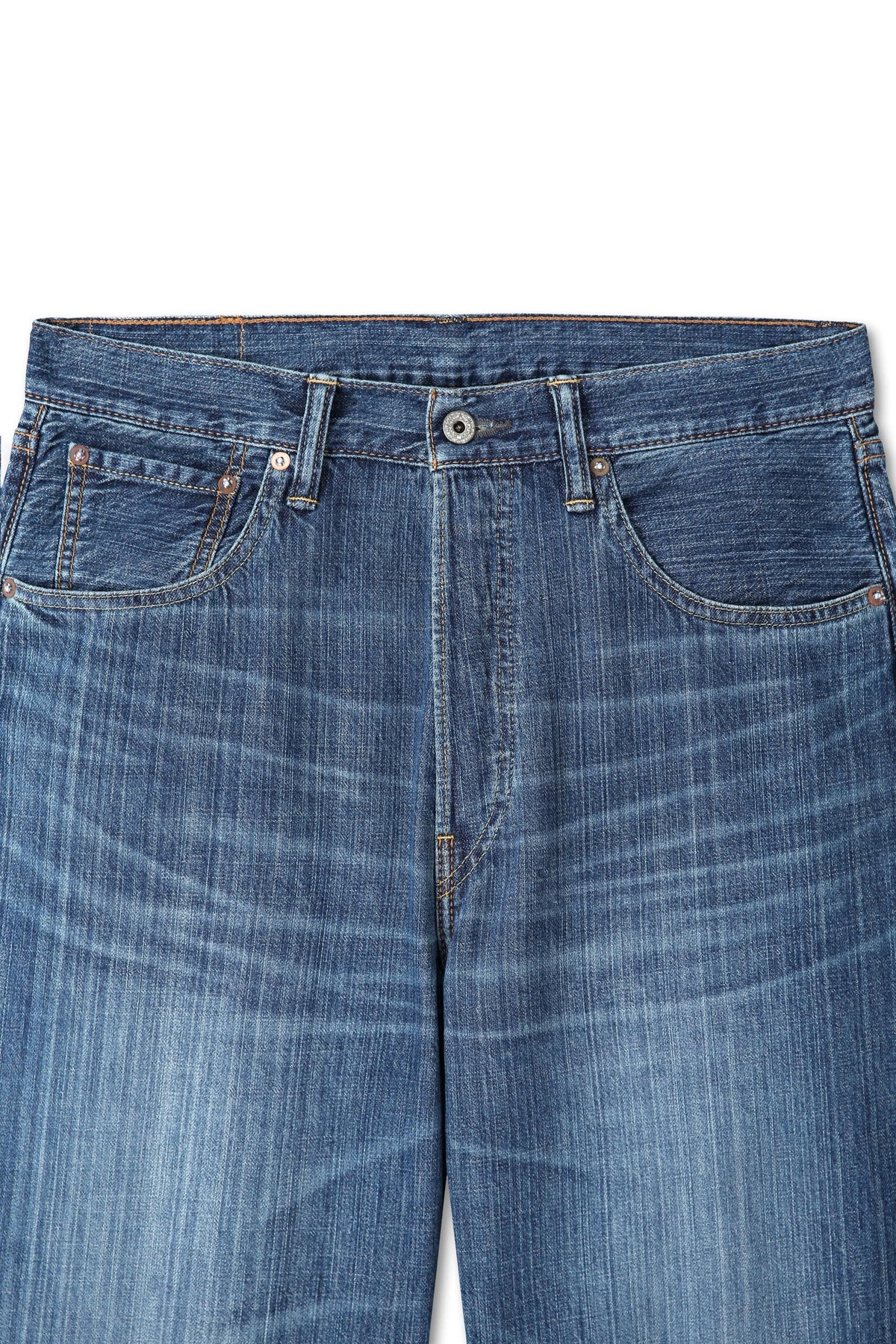 Kasezome Selvedge Denim Pants - Old Blue