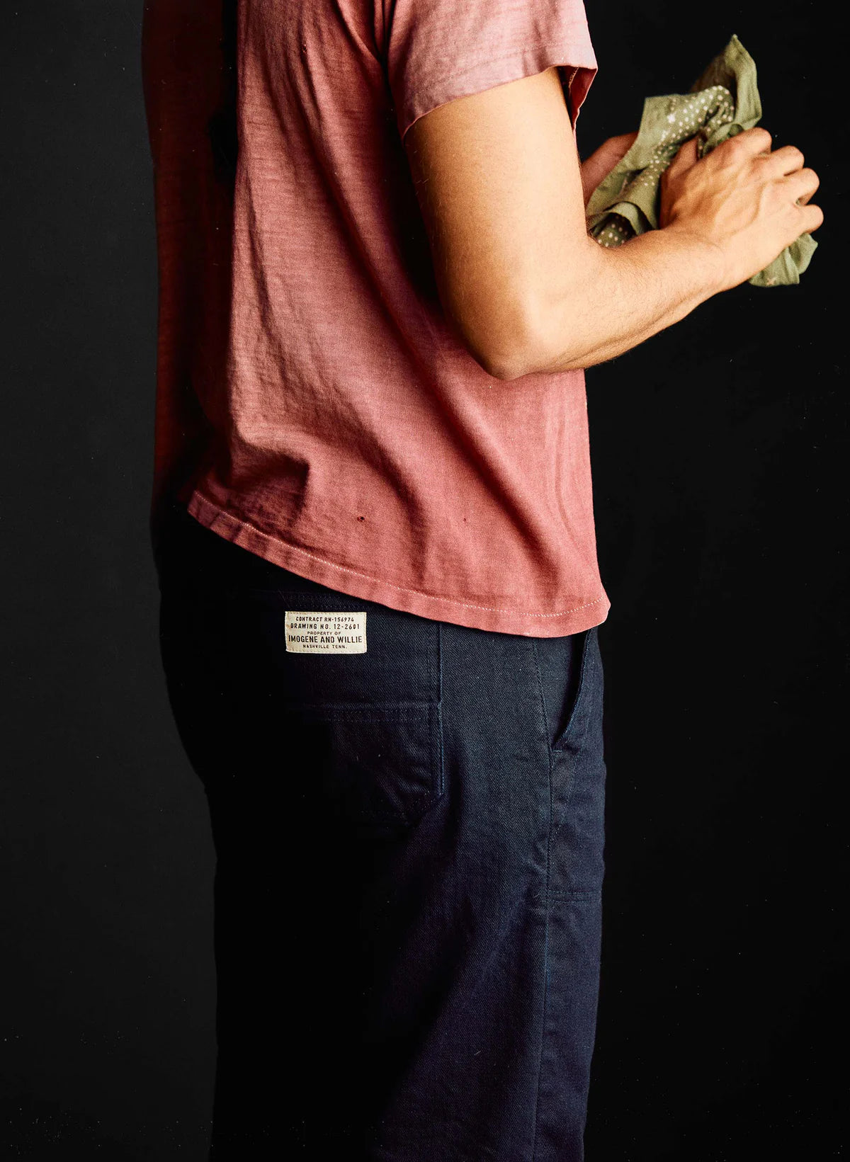Hencye Workpant - Black Indigo