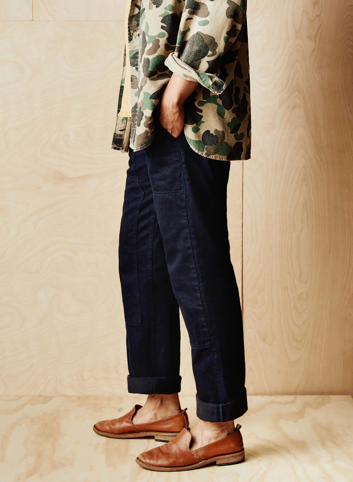 Hencye Workpant - Black Indigo