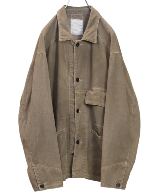 C/R Duck Coverall Jacket - Greige