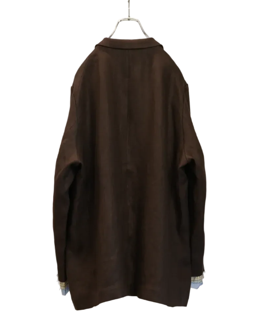 Layered Tailored Jacket - Brown