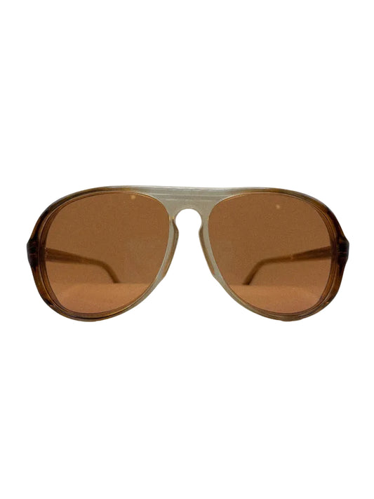 “Sunlit Volume” 1980s Handmade Sunglasses
