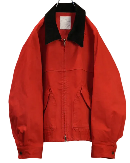 Zip Blouson - Red