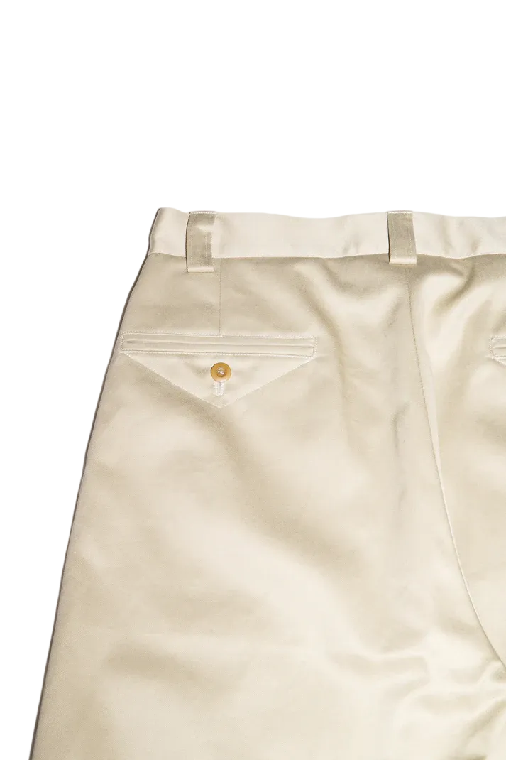 Rhombus Chino Pants - Sand Beige