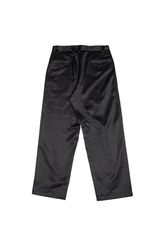 Rhombus Chino Pants - Black