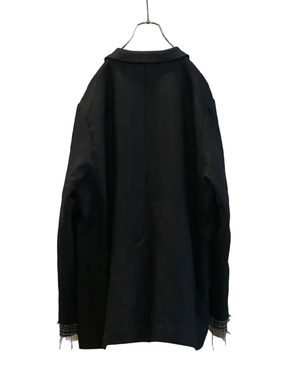 Layered Tailored Jacket - Black
