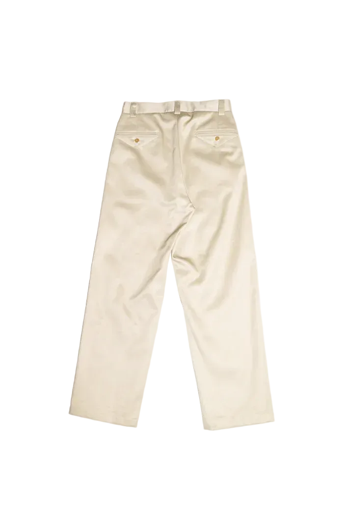 Rhombus Chino Pants - Sand Beige