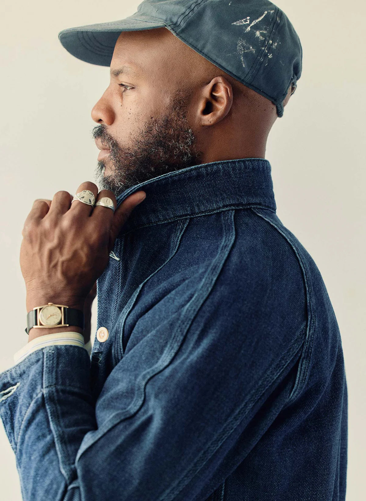 Mill Valley Raglan Jacket - Indigo