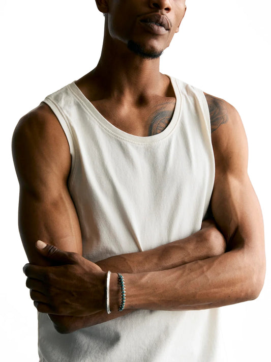 Midweight Box Tank - Vintage White