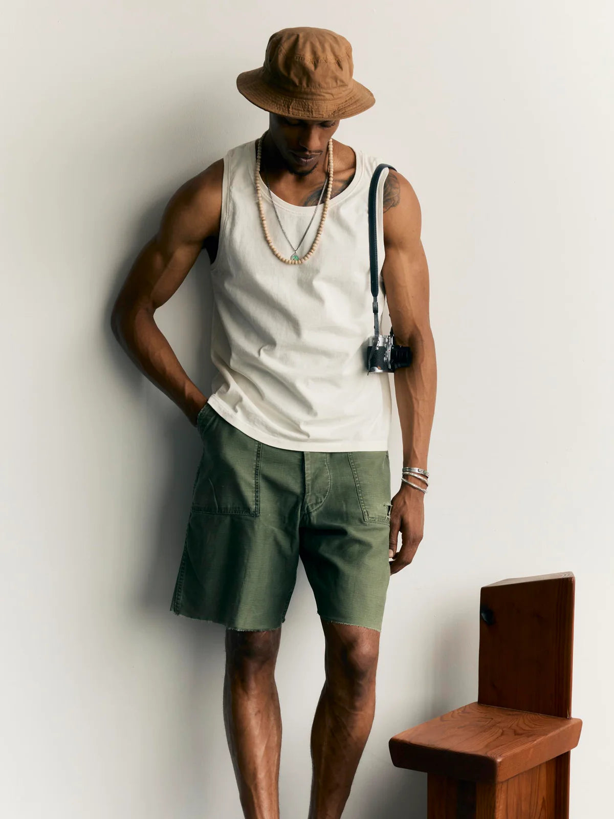 Midweight Box Tank - Vintage White