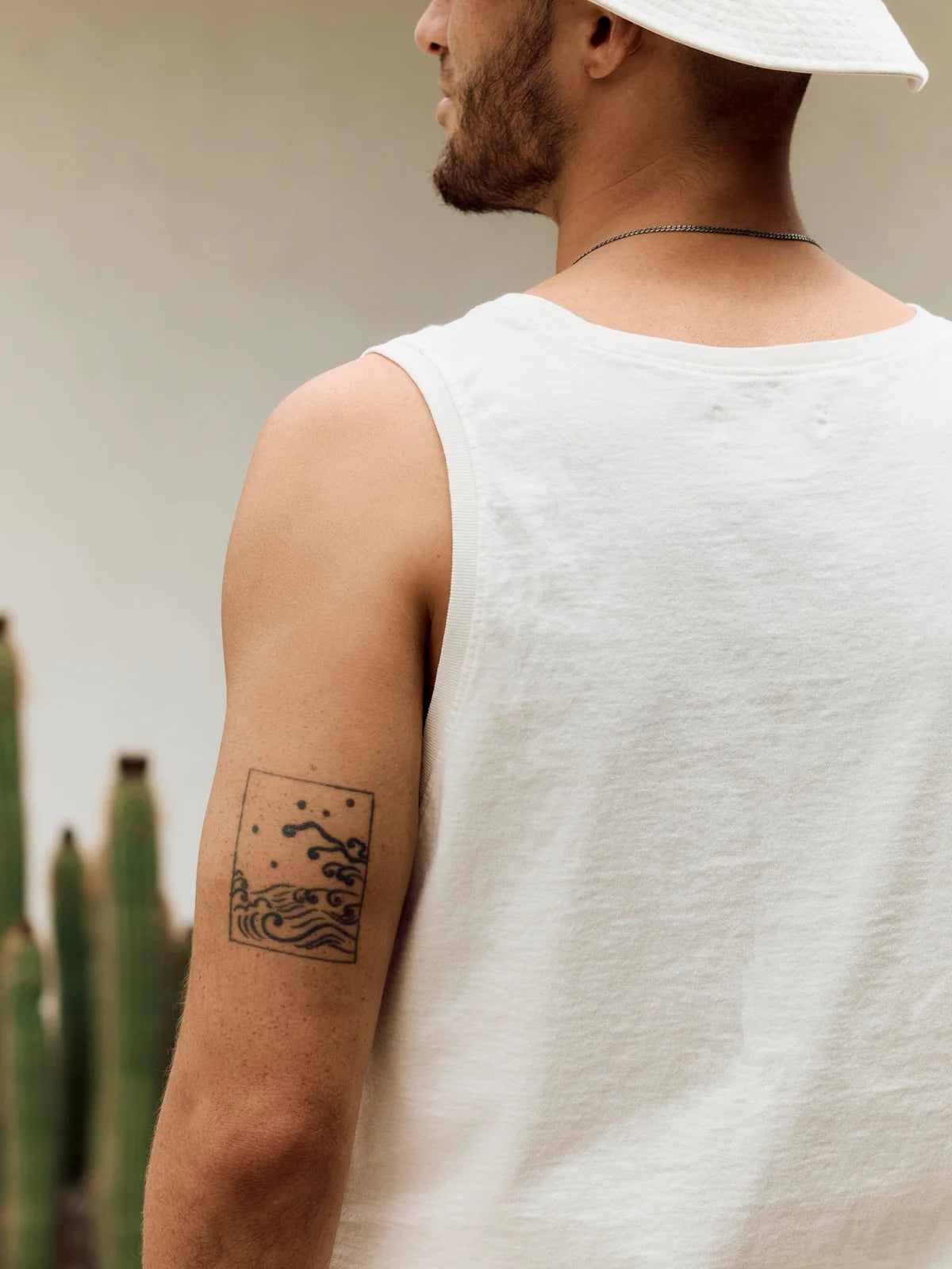 Midweight Box Tank - Vintage White