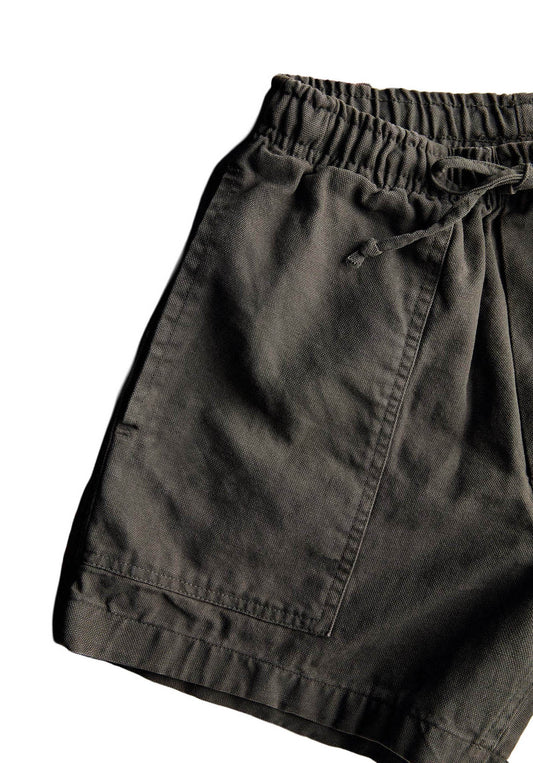 The Canvas Lounge Short - Faded Black