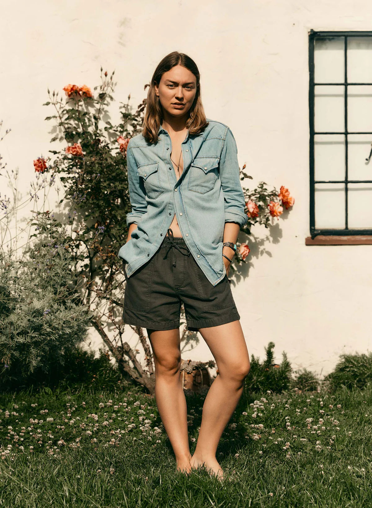 The Canvas Lounge Short - Faded Black