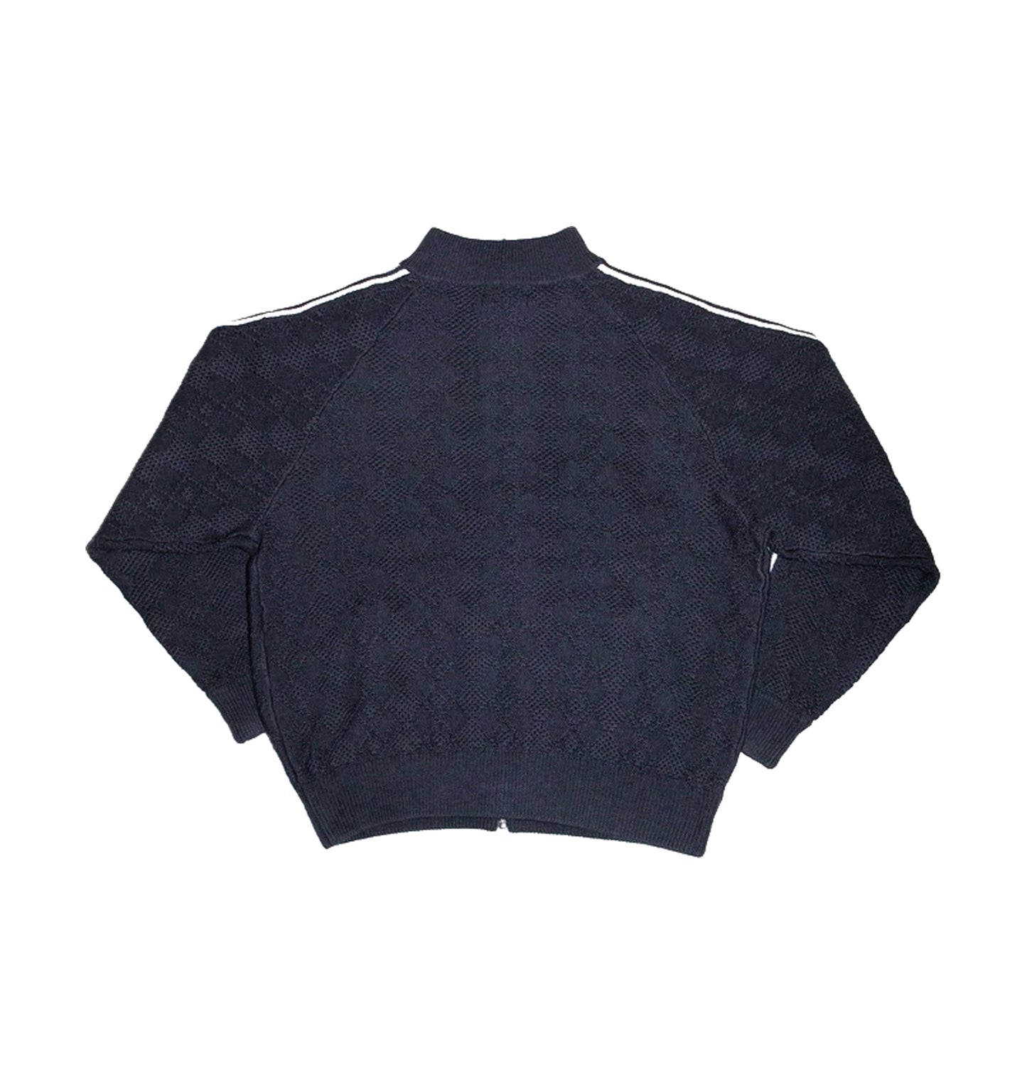 Knitted Training Jacket - Fade Black