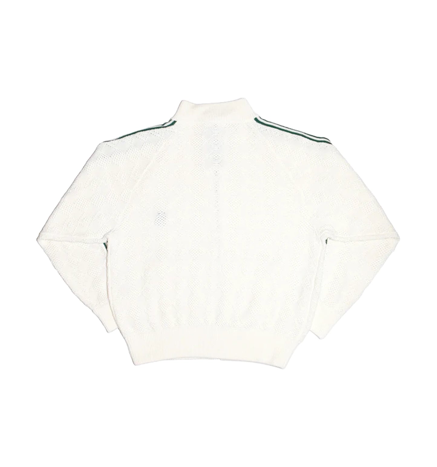 Knitted Training Jacket - Off White
