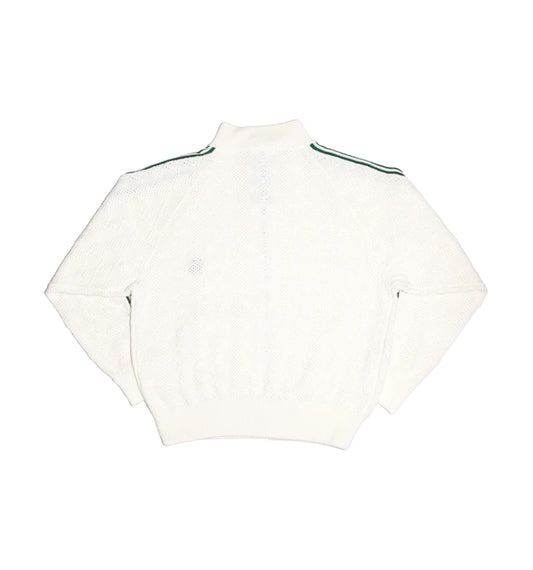 Knitted Training Jacket - Off White