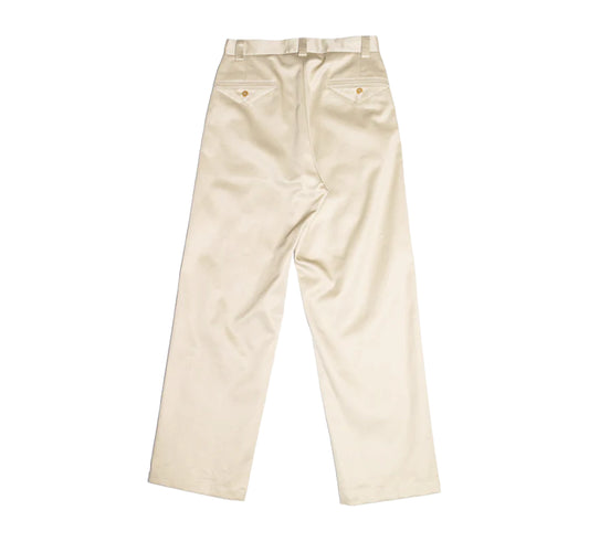 Rhombus Chino Pants - Sand Beige
