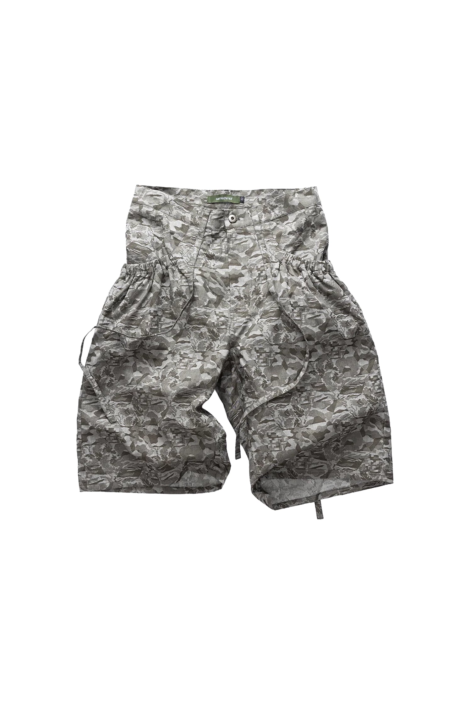 Biella Shorts - Camo Jacquard