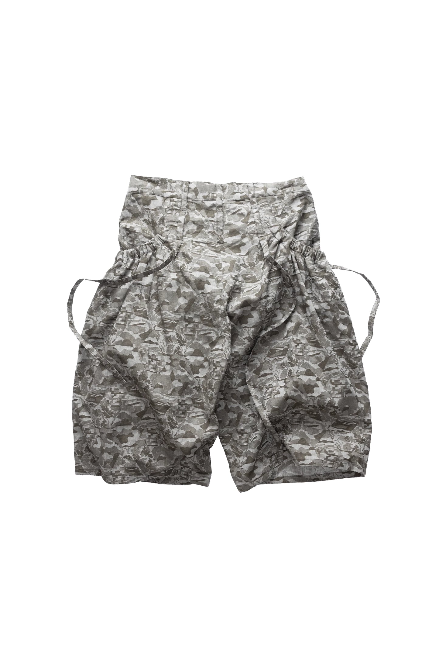 Biella Shorts - Camo Jacquard