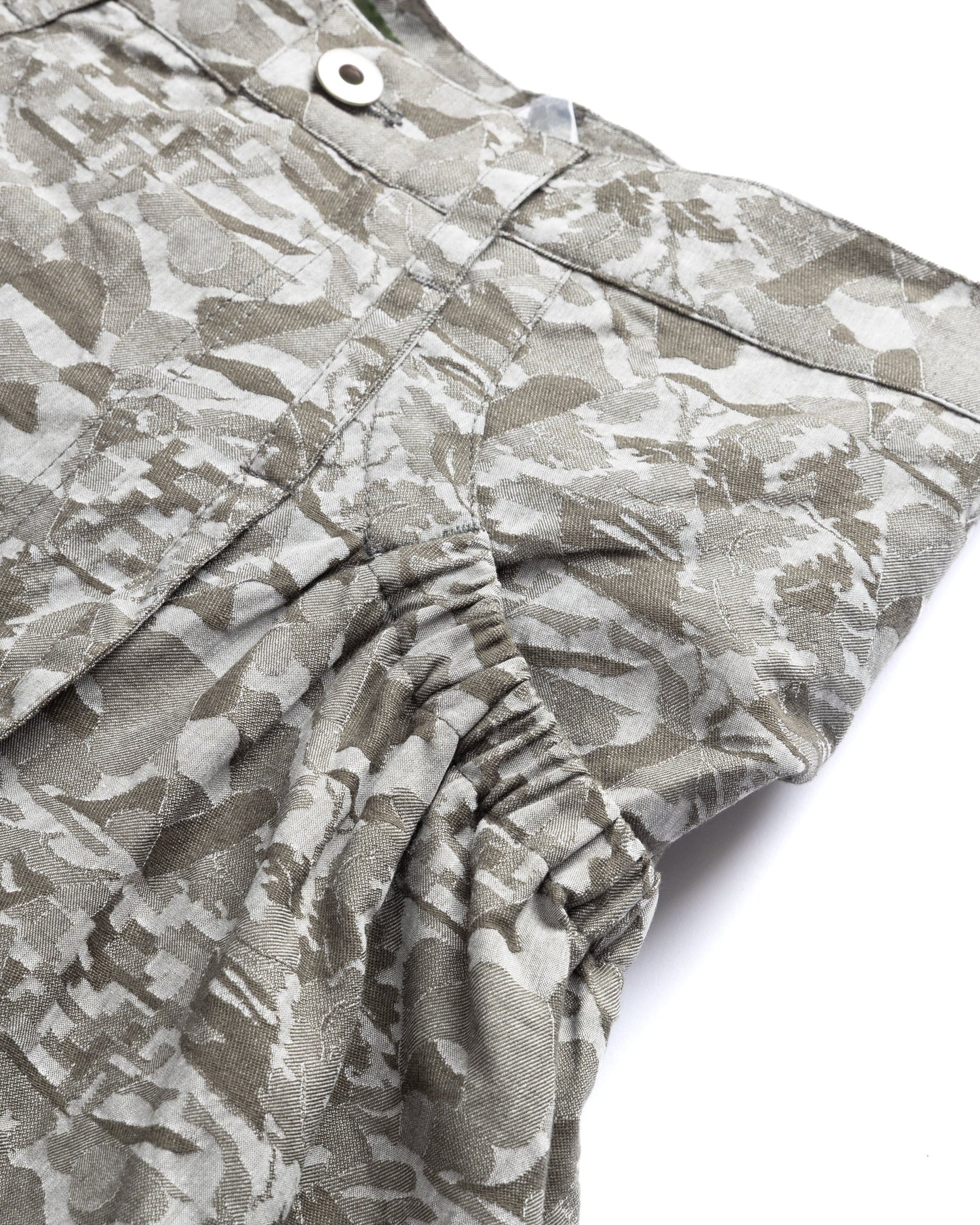 Biella Shorts - Camo Jacquard