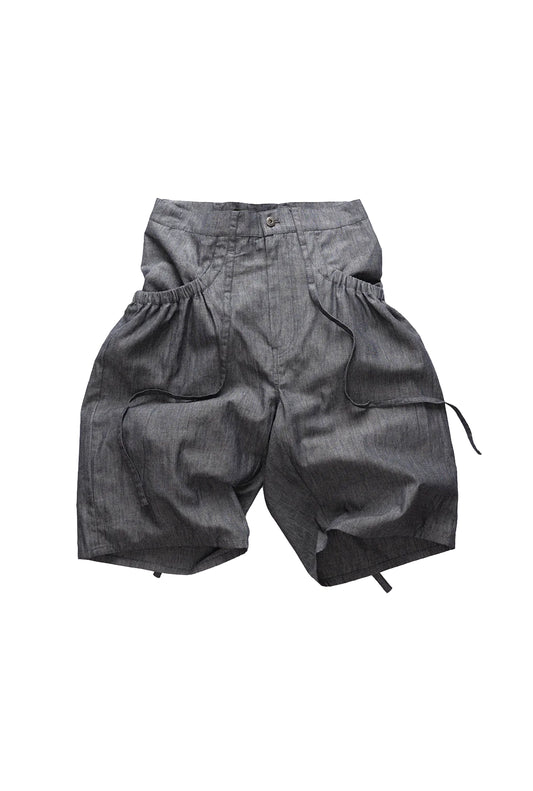 Biella Shorts - Selvedge Chambray