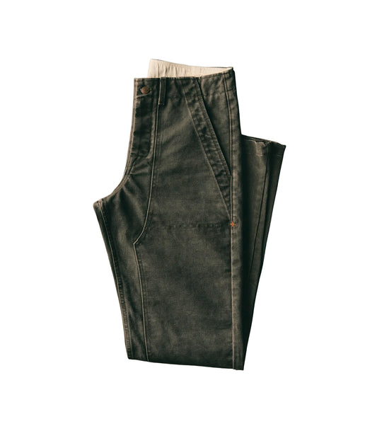 Hencye Canvas Workpant - Washed Slate