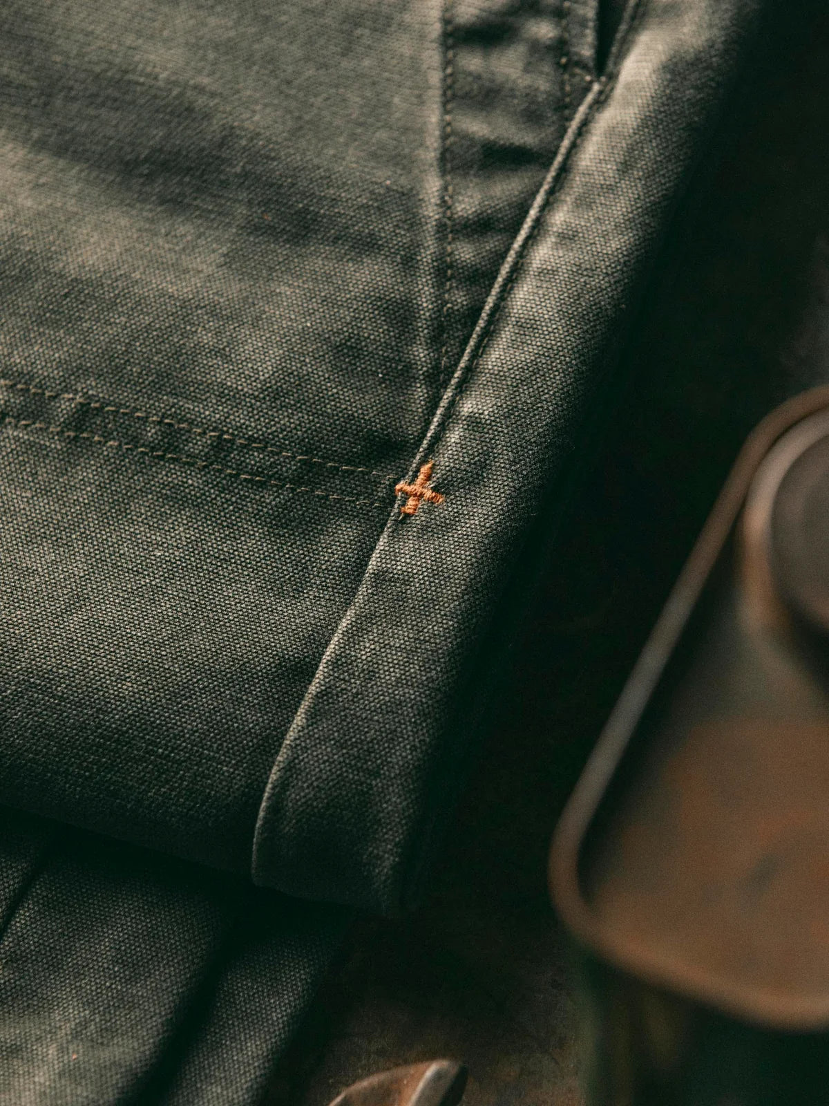 Hencye Canvas Workpant - Washed Slate