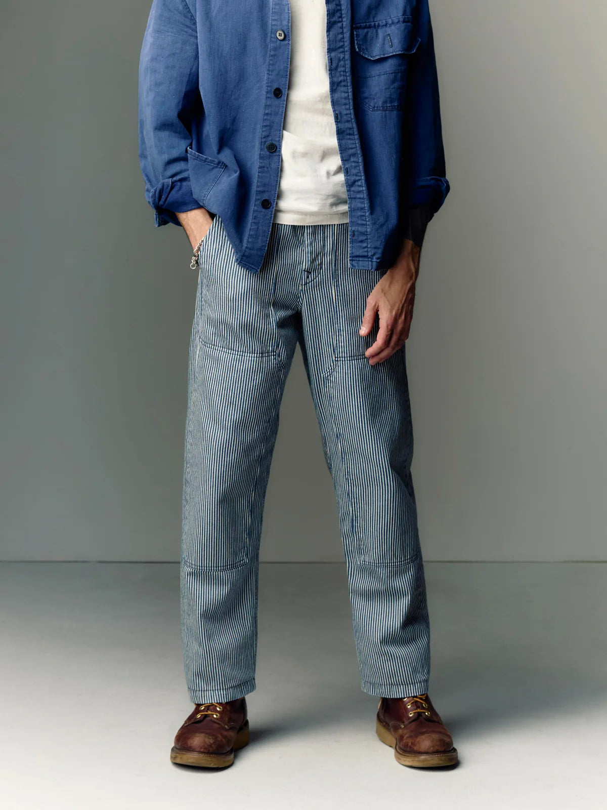 Hencye Workpant - Hickory Stripe