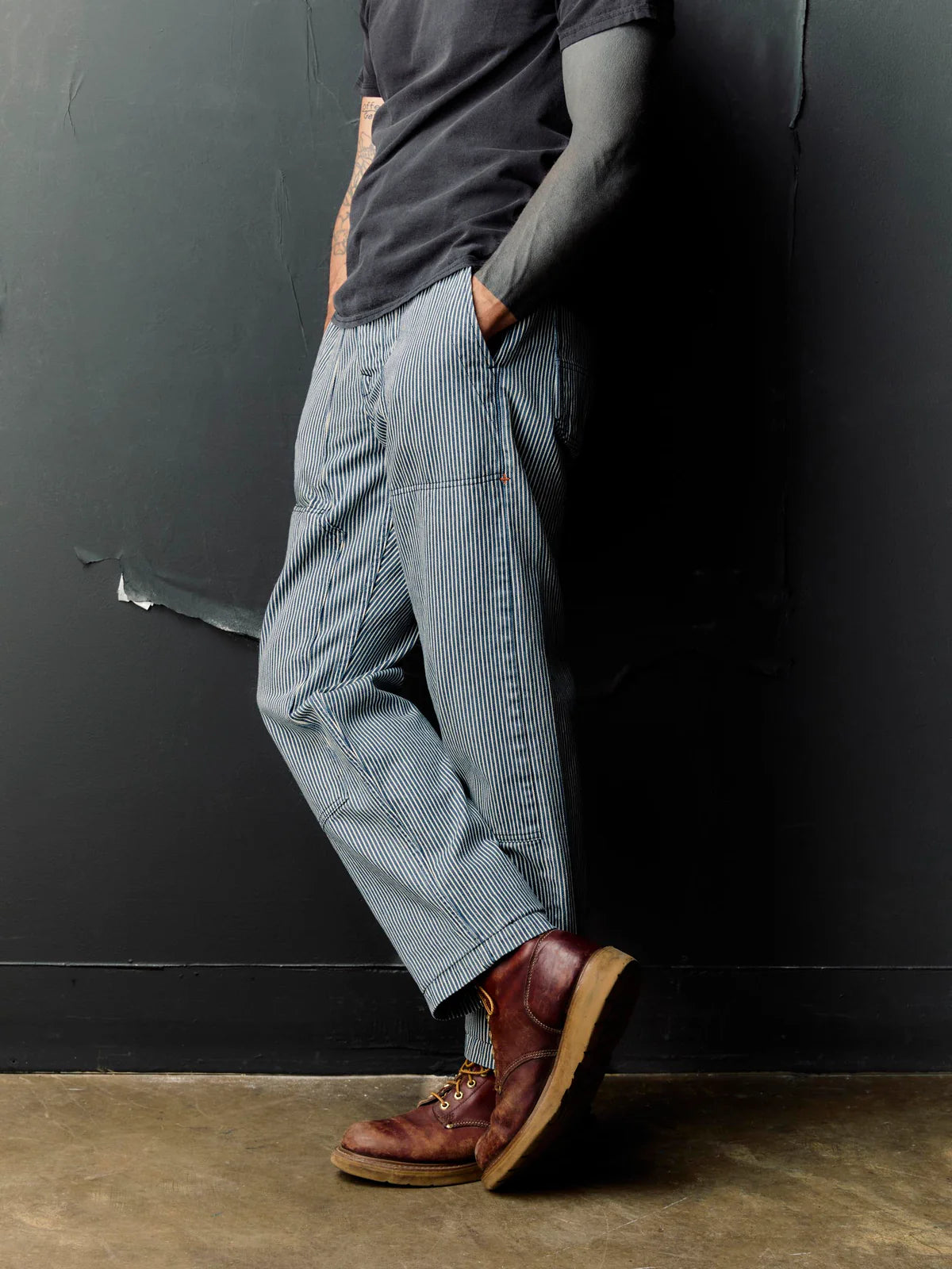 Hencye Workpant - Hickory Stripe