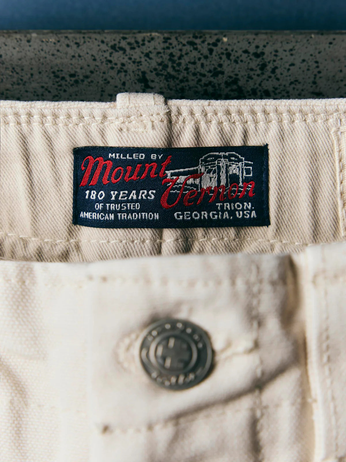 Hencye Canvas Workpant - Natural