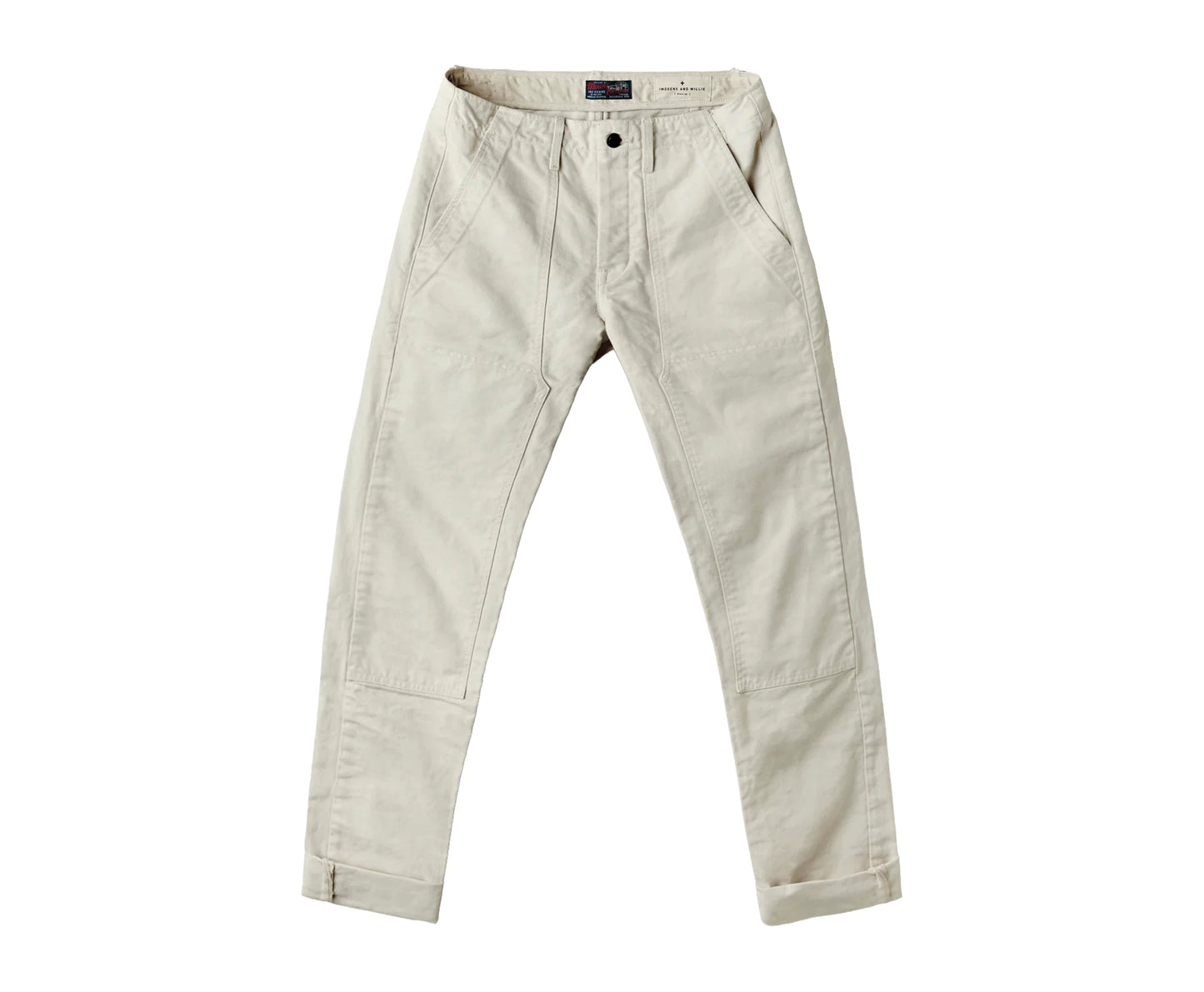 Hencye Canvas Workpant - Natural