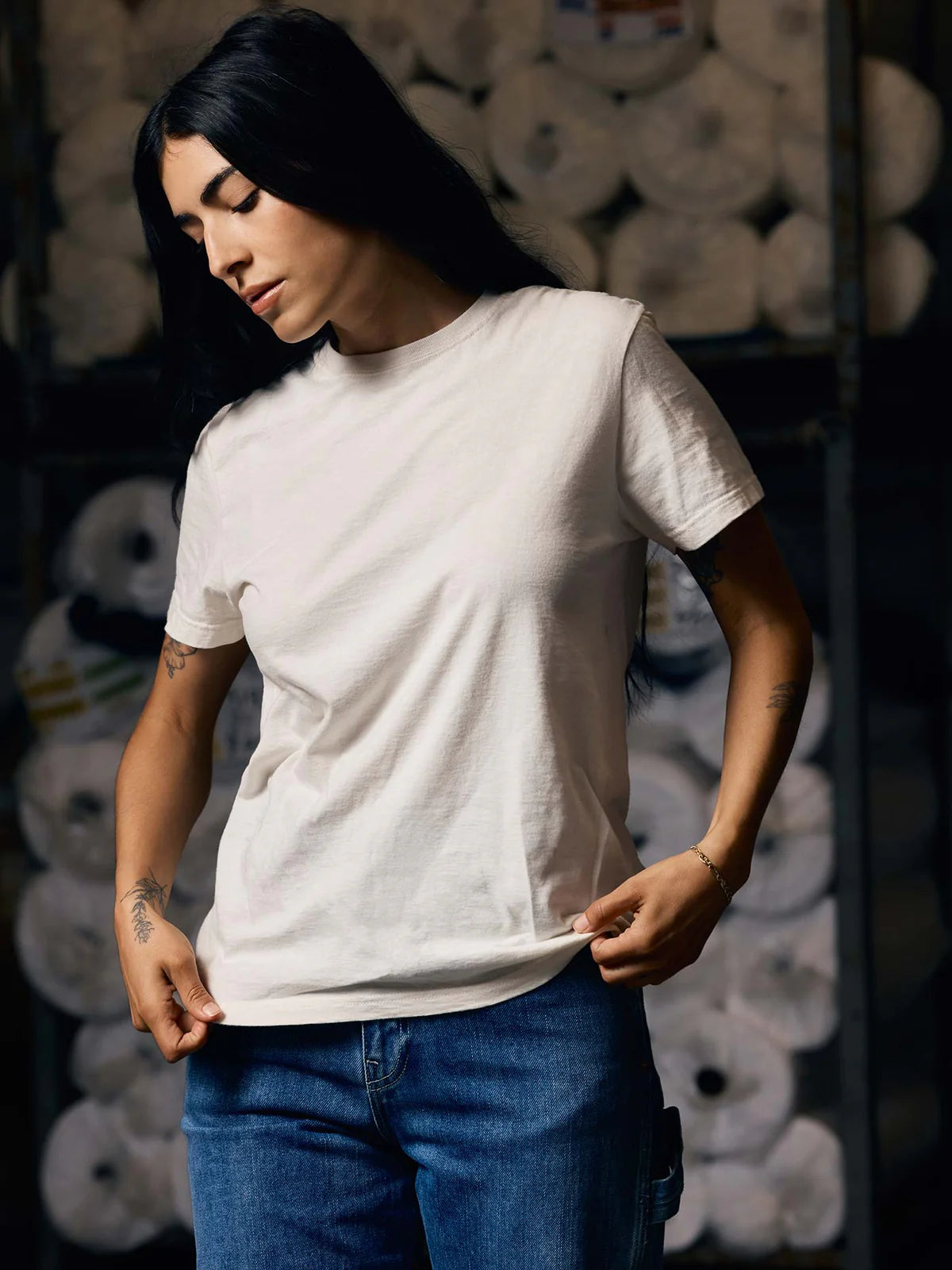 The Cotton Project Tee - Vintage White