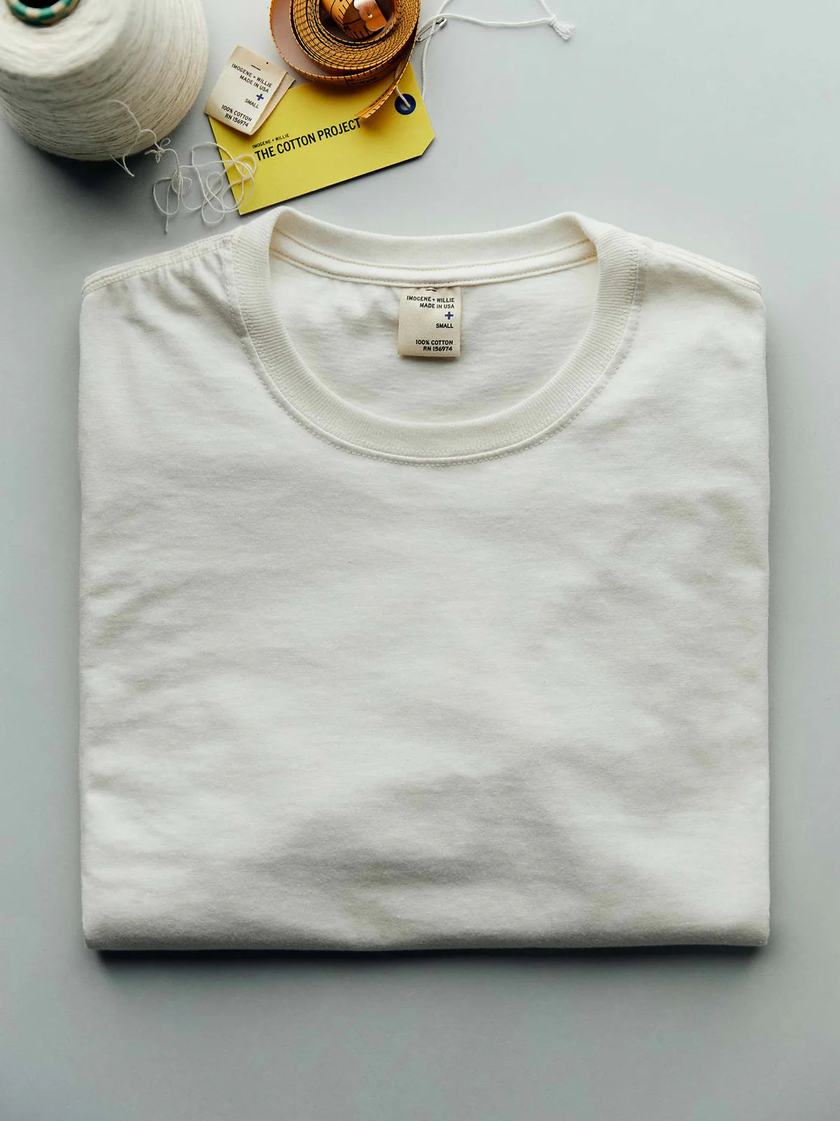 The Cotton Project Tee - Vintage White